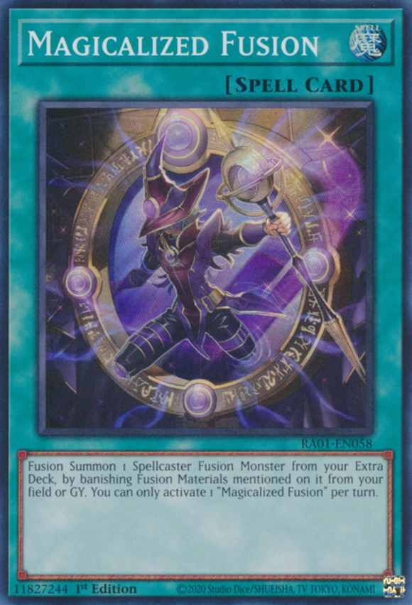 Magicalized Fusion - RA01-EN058 - Super Rare 1st Edition