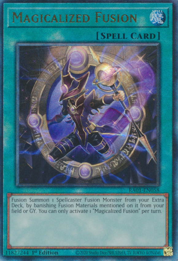 Magicalized Fusion - RA01-EN058 - Ultimate Rare 1st Edition
