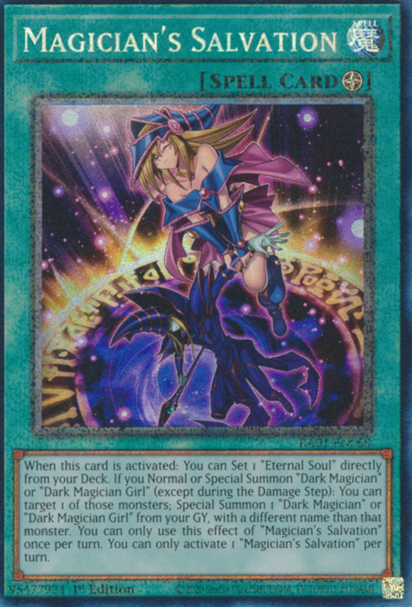 Magician's Salvation - RA01-EN068 - Collector's Rare 1st Edition