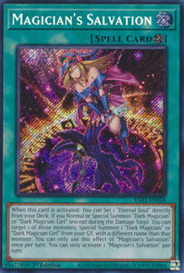 Magician's Salvation - RA01-EN068 - Secret Rare 1st Edition