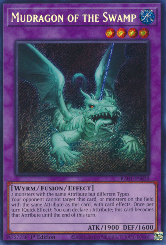 Mudragon of the Swamp - RA01-EN028 - Secret Rare 1st Edition