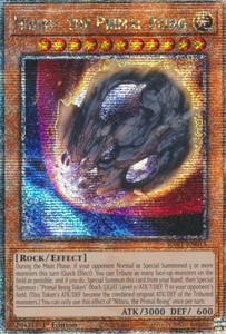 Nibiru, the Primal Being - RA01-EN015 - Quarter Century Secret Rare 1st Edition