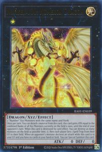 Number 100: Numeron Dragon - RA01-EN039 - Ultra Rare 1st Edition