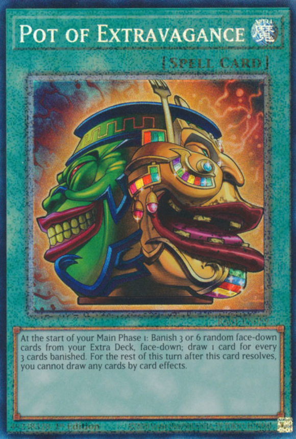 Pot of Extravagance - RA01-EN059 - Collector's Rare 1st Edition