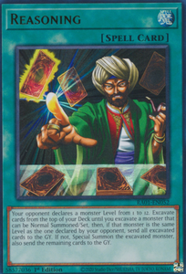Reasoning - RA01-EN052 - Ultra Rare 1st Edition