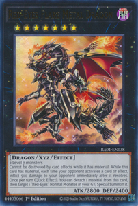 Red-Eyes Flare Metal Dragon - RA01-EN038 - Ultra Rare 1st Edition