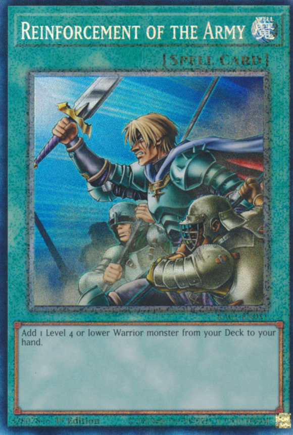 Reinforcement of the Army - RA01-EN051 - Collector's Rare 1st Edition