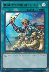 Reinforcement of the Army - RA01-EN051 - Ultra Rare 1st Edition