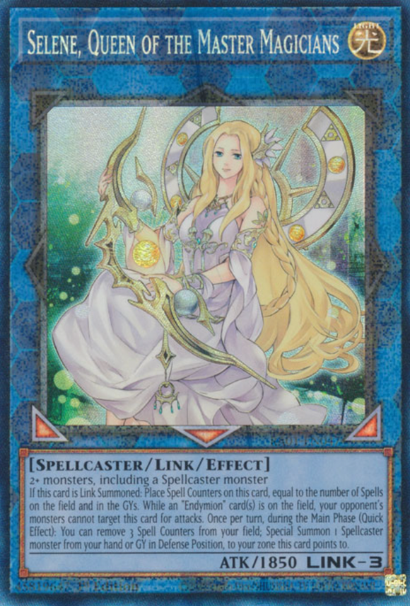 Selene, Queen of the Master Magicians - RA01-EN047 - Collector's Rare 1st Edition
