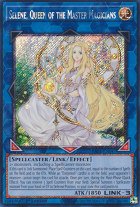 Selene, Queen of the Master Magicians - RA01-EN047 - Platinum Secret Rare 1st Edition