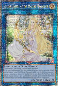 Selene, Queen of the Master Magicians - RA01-EN047 - Quarter Century Secret Rare 1st Edition