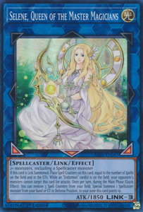 Selene, Queen of the Master Magicians - RA01-EN047 - Super Rare 1st Edition