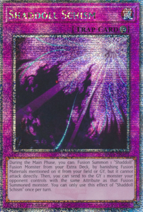 Shaddoll Schism - RA01-EN077 - Quarter Century Secret Rare 1st Edition