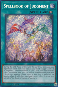 Spellbook of Judgment - RA01-EN054 - Secret Rare 1st Edition