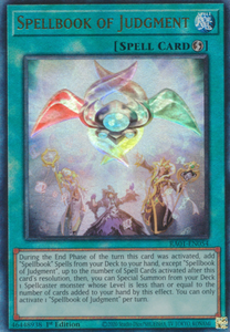 Spellbook of Judgment - RA01-EN054 - Ultimate Rare 1st Edition