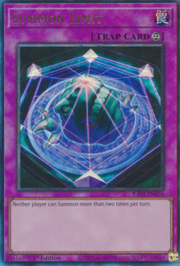 Summon Limit - RA01-EN070 - Ultimate Rare 1st Edition