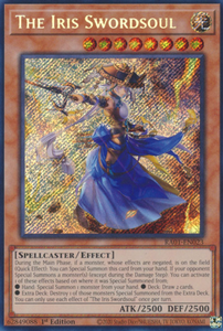 The Iris Swordsoul - RA01-EN023 - Secret Rare 1st Edition