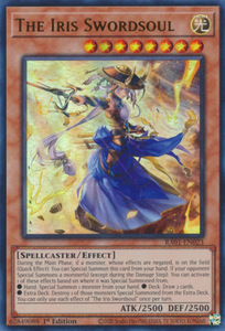The Iris Swordsoul - RA01-EN023 - Ultra Rare 1st Edition