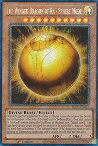 The Winged Dragon of Ra - Sphere Mode - RA01-EN007 - Collector's Rare 1st Edition