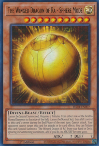 The Winged Dragon of Ra - Sphere Mode - RA01-EN007 - Ultra Rare 1st Edition