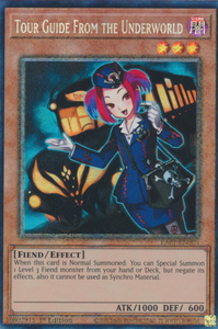 Tour Guide From the Underworld - RA01-EN005 - Collector's Rare 1st Edition