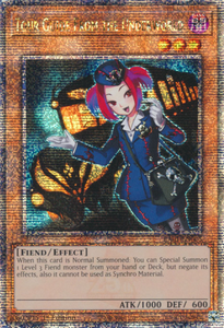 Tour Guide From the Underworld - RA01-EN005 - Quarter Century Secret Rare 1st Edition