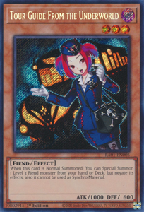 Tour Guide From the Underworld - RA01-EN005 - Secret Rare 1st Edition