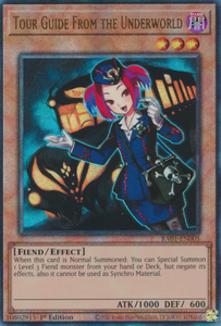 Tour Guide From the Underworld - RA01-EN005 - Ultimate Rare 1st Edition