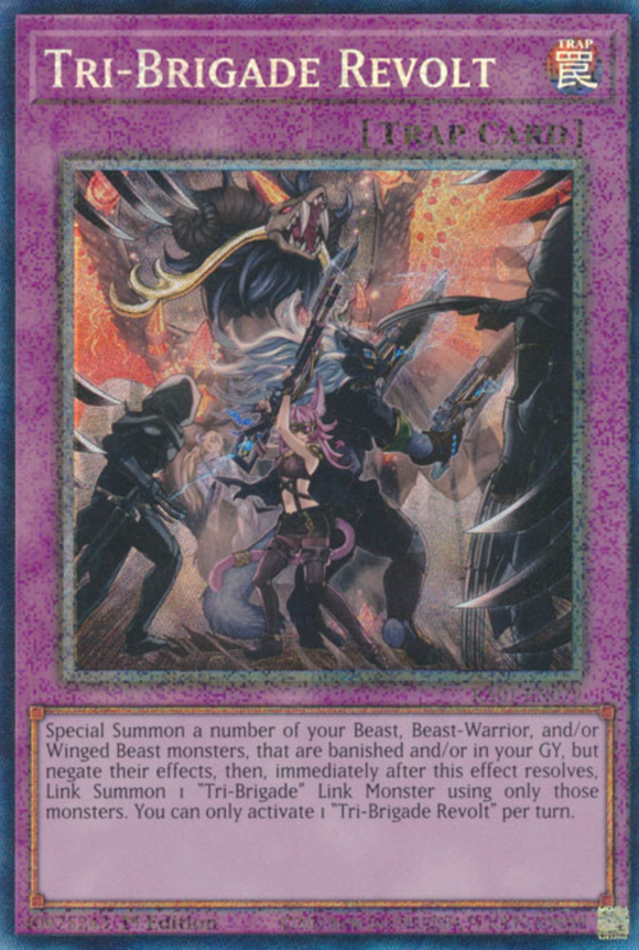 Tri-Brigade Revolt - RA01-EN079 - Collector's Rare 1st Edition