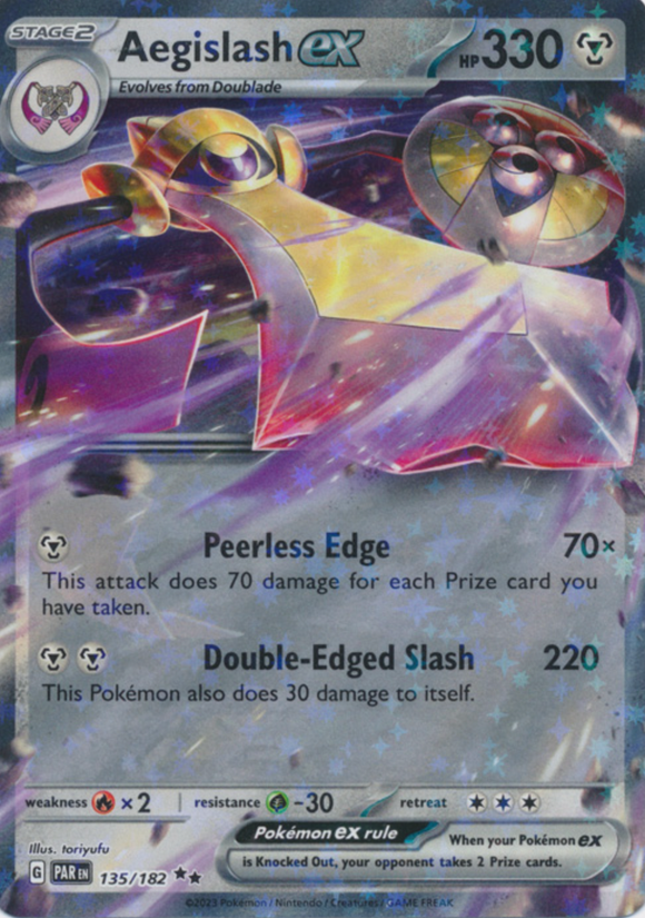 Aegislash ex - 135/182 - Ultra Rare