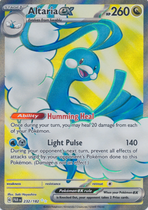 Altaria ex - 232/182 - Full Art Secret Rare