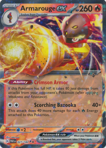 Armarouge ex - 027/182 - Ultra Rare