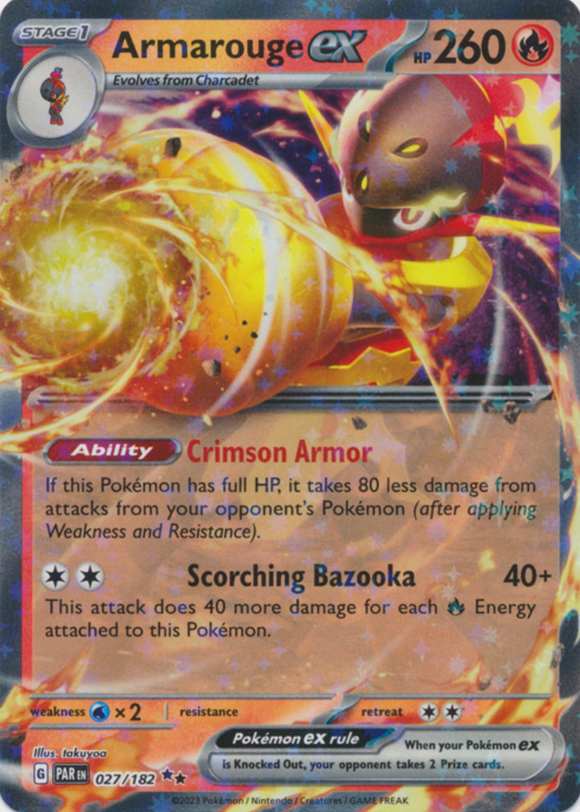 Armarouge ex - 027/182 - Ultra Rare