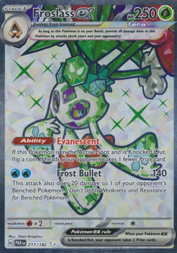Froslass ex - 217/182 - Full Art Secret Rare
