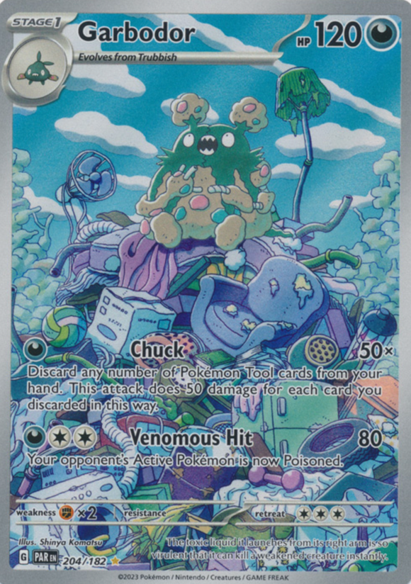 Garbodor - 204/182 - Illustration Rare