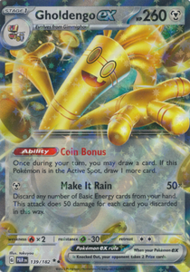 Gholdengo ex - 139/182 - Ultra Rare