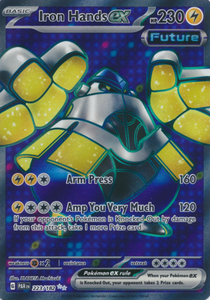 Iron Hands ex - 223/182 - Full Art Secret Rare