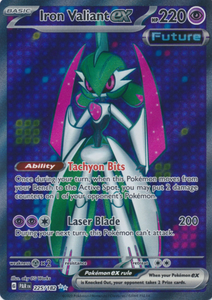 Iron Valiant ex - 225/182 - Full Art Secret Rare