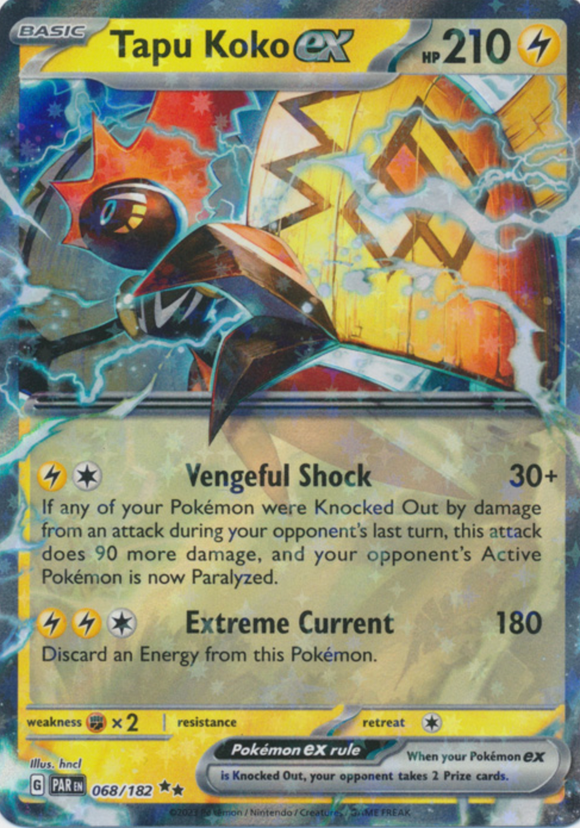 Tapu Koko ex - 068/182 - Ultra Rare