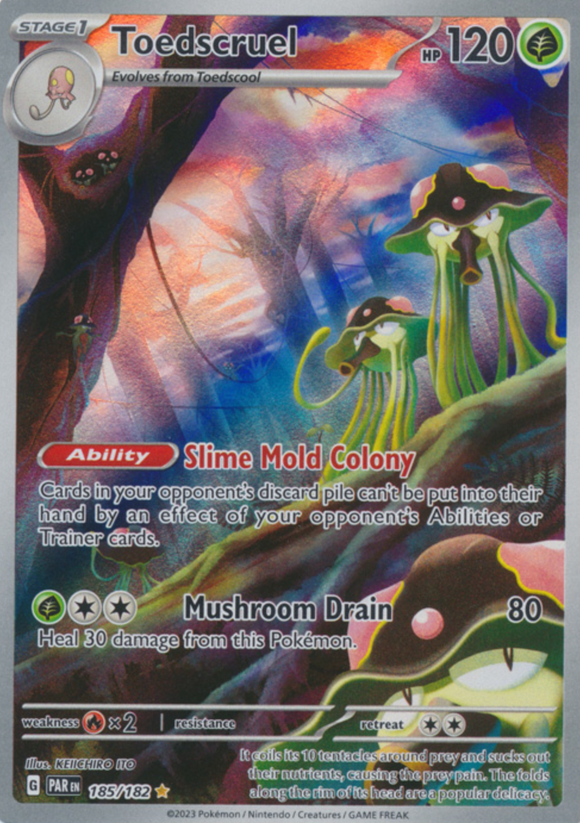 Toedscruel - 185/182 - Illustration Rare