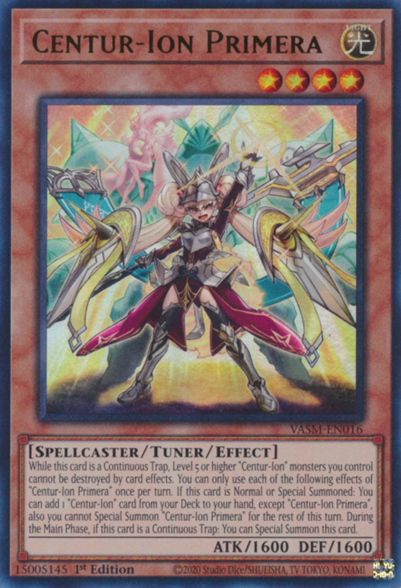 Centur-Ion Primera - VASM-EN016 - Ultra Rare 1st Edition