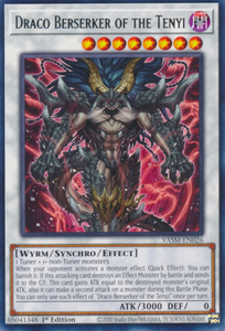 Draco Berserker of the Tenyi - VASM-EN026 - Rare 1st Edition