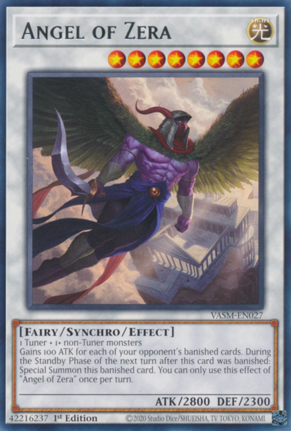 Angel of Zera - VASM-EN027 - Rare 1st Edition