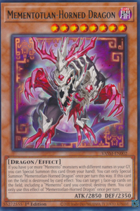 Mementotlan-Horned Dragon - VASM-EN002 - Rare 1st Edition