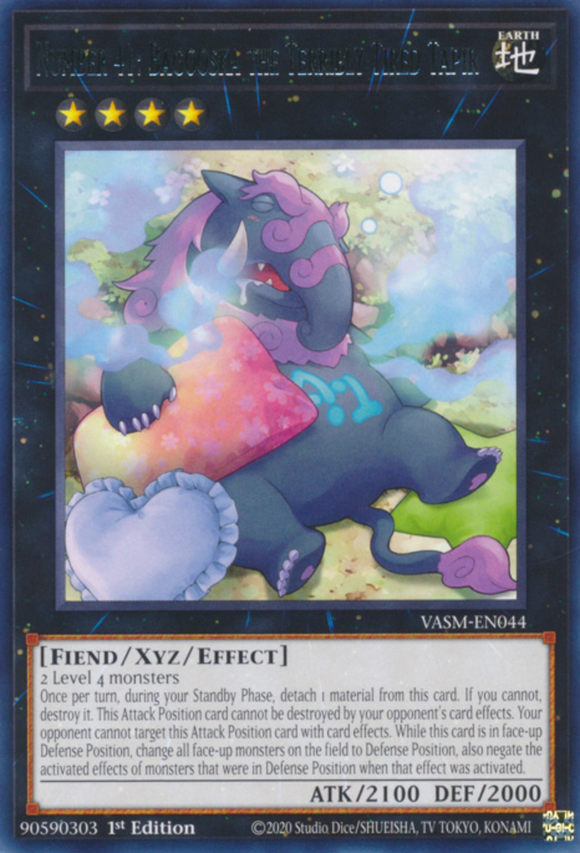 Number 41: Bagooska the Terribly Tired Tapir - VASM-EN044 - Rare 1st Edition