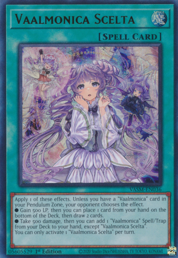 Vaalmonica Scelta - VASM-EN036 - Ultra Rare 1st Edition