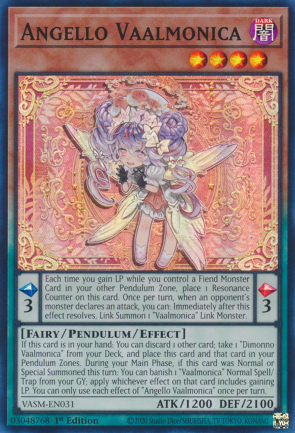 Angello Vaalmonica - VASM-EN031 - Collector's Rare 1st Edition