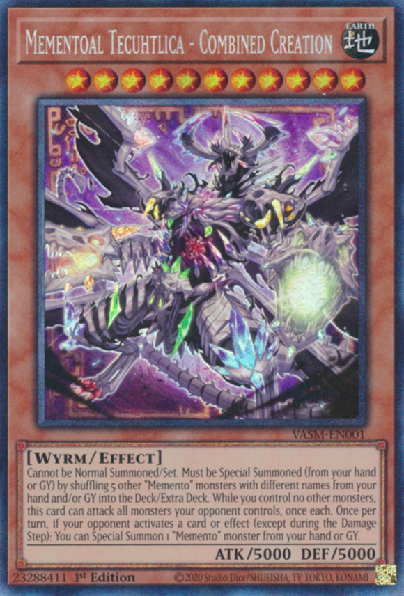 Mementoal Tecuhtlica - Combined Creation - VASM-EN001 - Collector's Rare 1st Edition