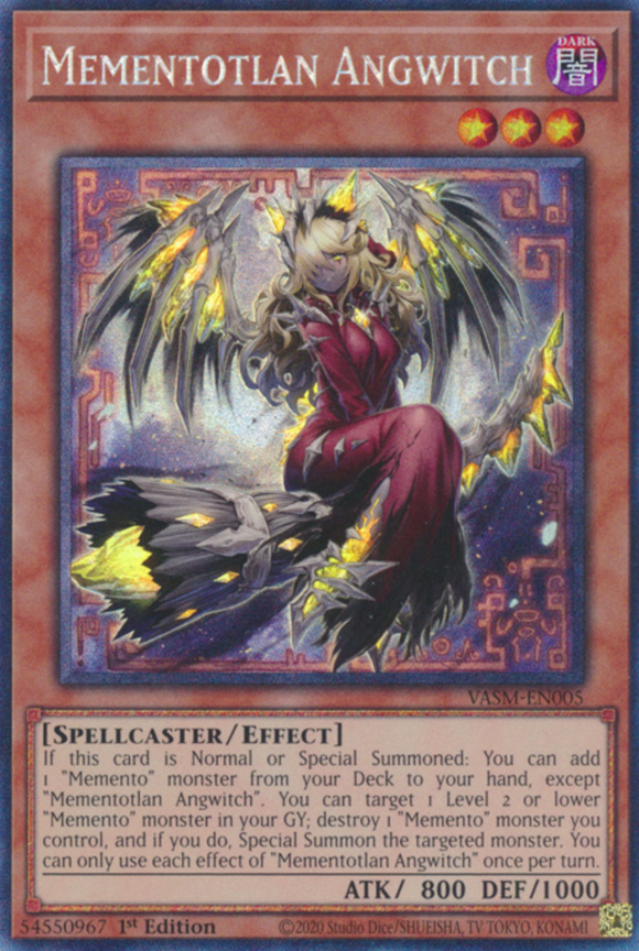 Mementotlan Angwitch - VASM-EN005 - Collector's Rare 1st Edition