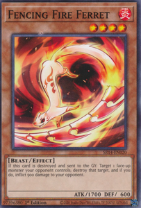Fencing Fire Ferret - SR14-EN020 - Common 1st Edition